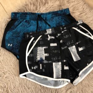 Workout shorts two pair.